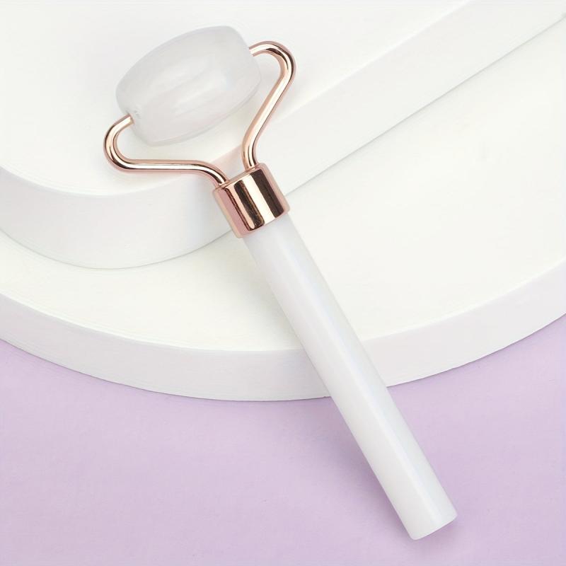 Natural Jade Massage Roller Face Relaxing Firming Body Neck Skin Beauty Massage