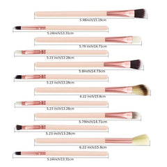 12 Pcs Synthetic Makeup Brushes Set for Foundation Powder Blush Eyeshadows