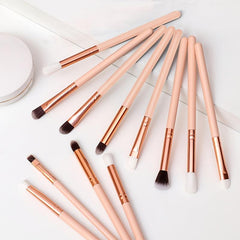 12 Pcs Synthetic Makeup Brushes Set for Foundation Powder Blush Eyeshadows