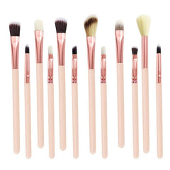 12 Pcs Synthetic Makeup Brushes Set for Foundation Powder Blush Eyeshadows