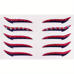 Glitter Eyeliner Stickers Instant Adhesive Eye Line Strip