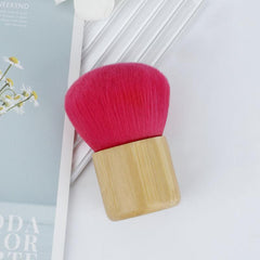 Professional Kabuki Makeup Brush with Bamboo Handle