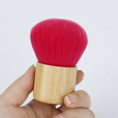 Professional Kabuki Makeup Brush with Bamboo Handle