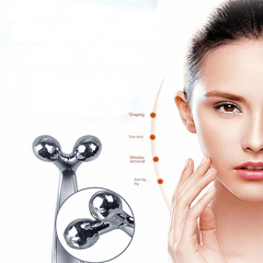 3D Roller Face Massager Reduce Puffiness Face Lift Skin Tightening