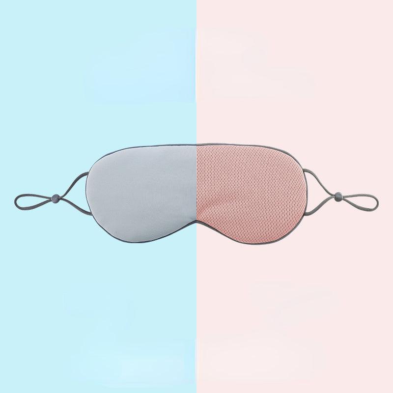 Double Sided Hot Cold Compress Eye Mask with Adjustable Strap