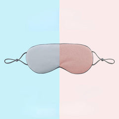 Double Sided Hot Cold Compress Eye Mask with Adjustable Strap