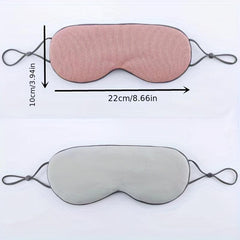 Double Sided Hot Cold Compress Eye Mask with Adjustable Strap