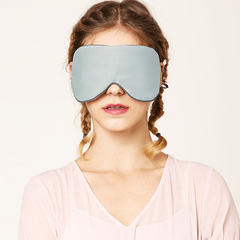 Double Sided Hot Cold Compress Eye Mask with Adjustable Strap