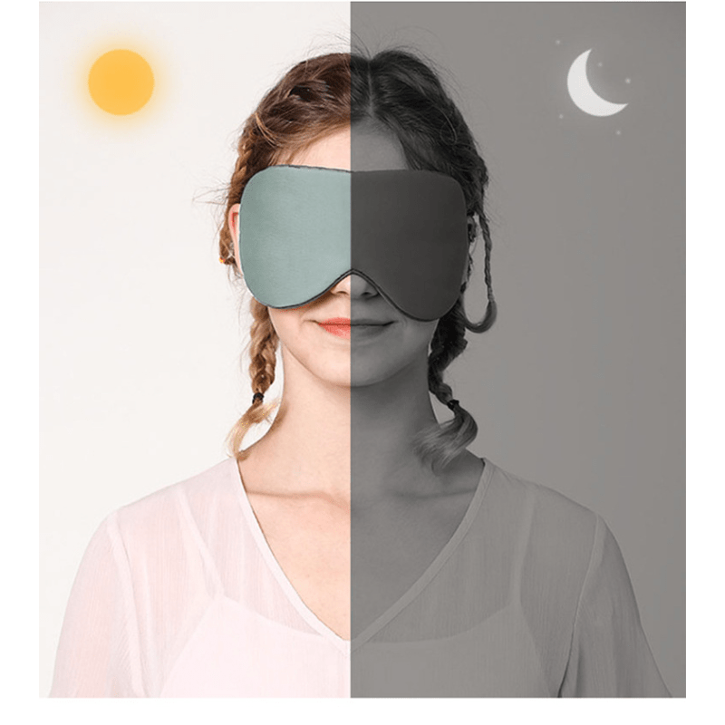 Double Sided Hot Cold Compress Eye Mask with Adjustable Strap