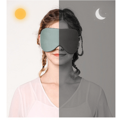Double Sided Hot Cold Compress Eye Mask with Adjustable Strap