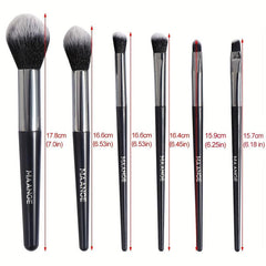 6pcs Synthetic Makeup Brush Set for Beginner Artist