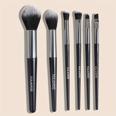 6pcs Synthetic Makeup Brush Set for Beginner Artist