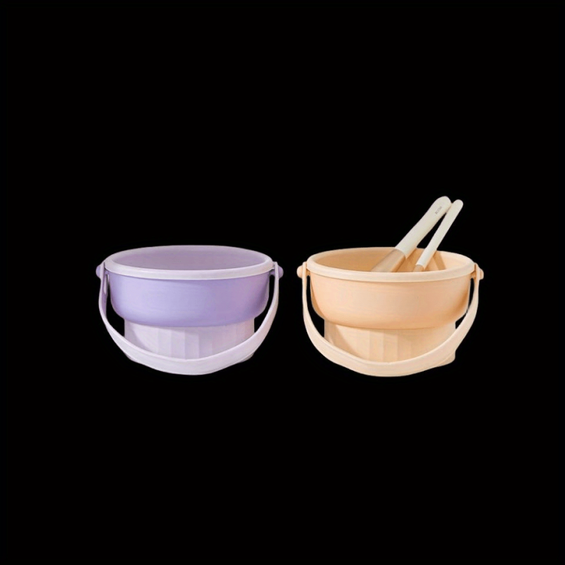 3-in-1 Powder Puff Cleaning & Storage Box - Makeup Sponge Brush Drying Cleaner