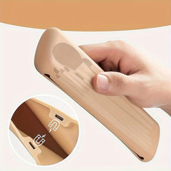 Travel Makeup Brush Holder Organizer Bag Case Silicone Cosmetic Brushes Pouch