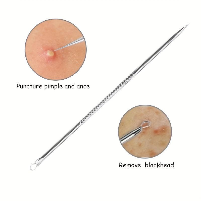 7pcs Stainless Steel Pimple Popper Kit with Case