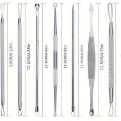 7pcs Stainless Steel Pimple Popper Kit with Case