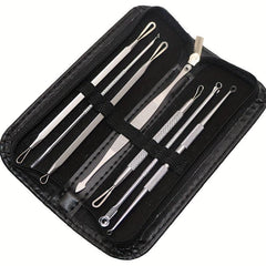 7pcs Stainless Steel Pimple Popper Kit with Case