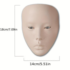 3D Silicone Makeup Face Practice Board for Artists