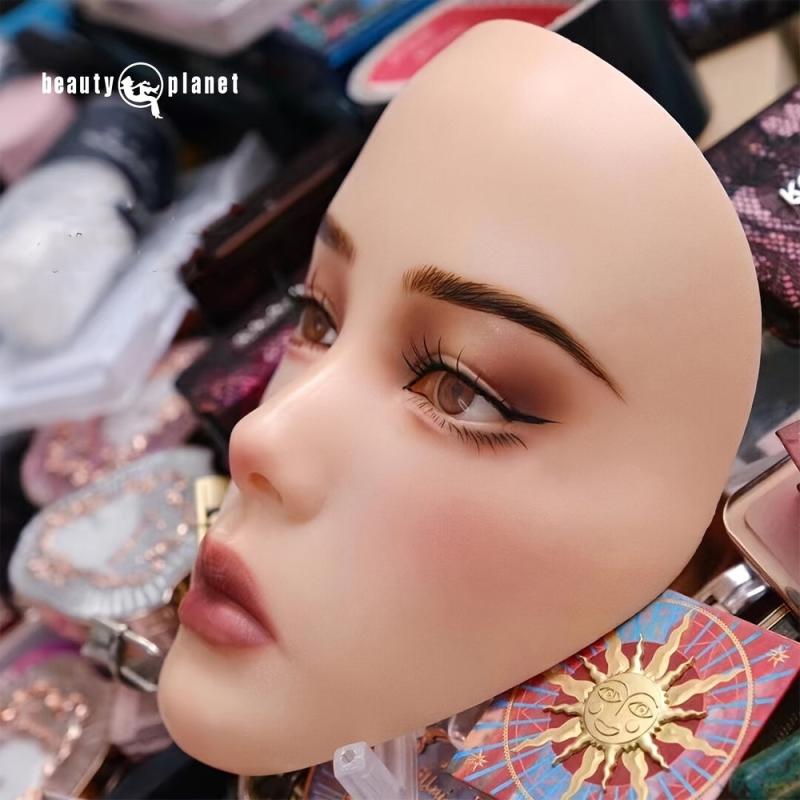 3D Silicone Makeup Face Practice Board for Artists