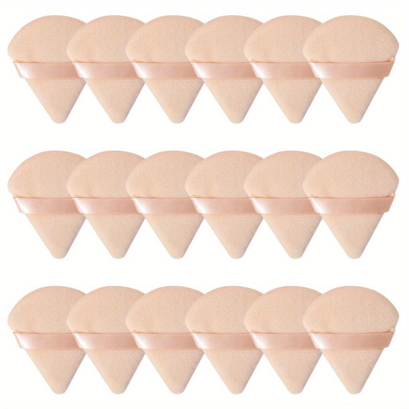Velvet Makeup Puff Set 18pcs for Liquid Cream Foundation Powder