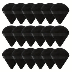 Velvet Makeup Puff Set 18pcs for Liquid Cream Foundation Powder