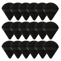 Velvet Makeup Puff Set 18pcs for Liquid Cream Foundation Powder