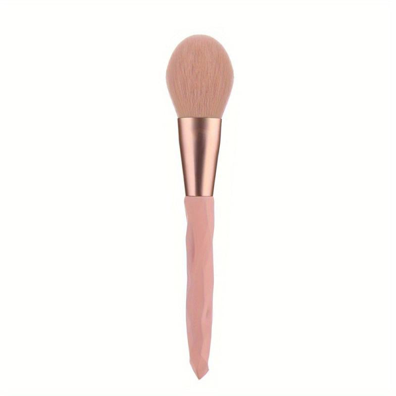 Cosmetic Brush Set with Soft Synthetic Bristles for Makeup Beginners