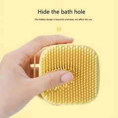 Silicone Bath Brush Cat And Dog Bath Accessories Soft Hair Bottle Bath Scrub