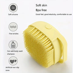 Silicone Bath Brush Cat And Dog Bath Accessories Soft Hair Bottle Bath Scrub