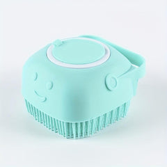 Silicone Bath Brush Cat And Dog Bath Accessories Soft Hair Bottle Bath Scrub