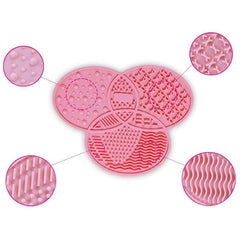 Shamrock Shaped Makeup Brush Cleaning Mat - Makeup Brush Scrubber