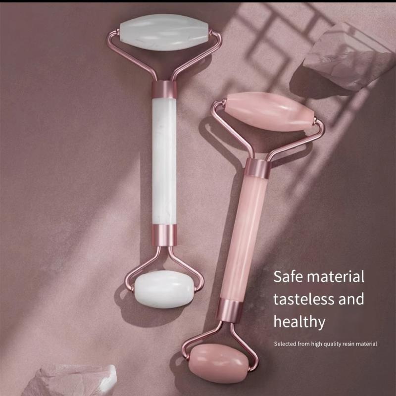 Powder Crystal Roller Massager Set Face Beauty Shaving Massage Stick