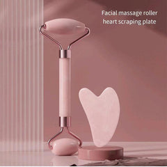 Powder Crystal Roller Massager Set Face Beauty Shaving Massage Stick