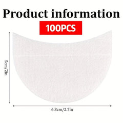 100PCS Eyeliner Shield For Eyeshadow Shields Protector Disposable Pads