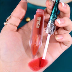 Velvet Non stick Cup Lip Glaze Long lasting High Pigmented Lip Gloss