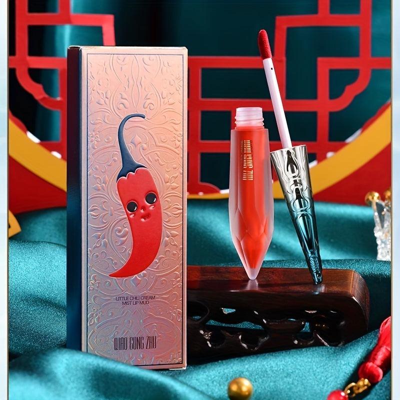 Velvet Non stick Cup Lip Glaze Long lasting High Pigmented Lip Gloss