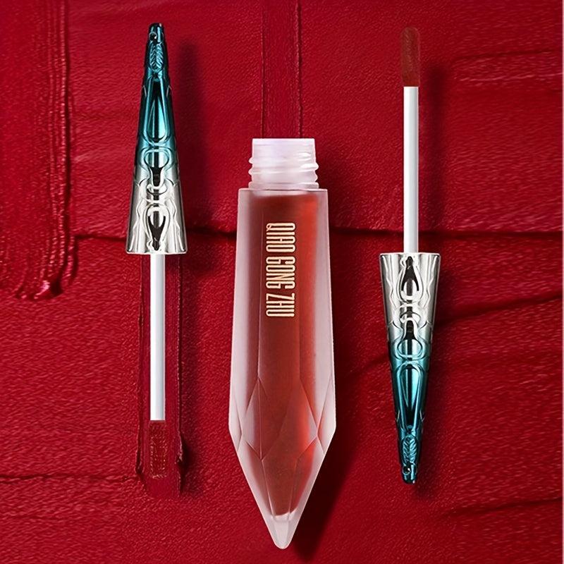 Velvet Non stick Cup Lip Glaze Long lasting High Pigmented Lip Gloss