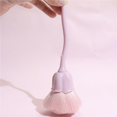 Rose Blush Brush Large Face Powder Makeup Brushes Kabuki Brushes