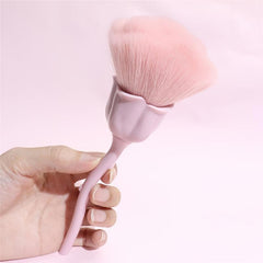 Rose Blush Brush Large Face Powder Makeup Brushes Kabuki Brushes