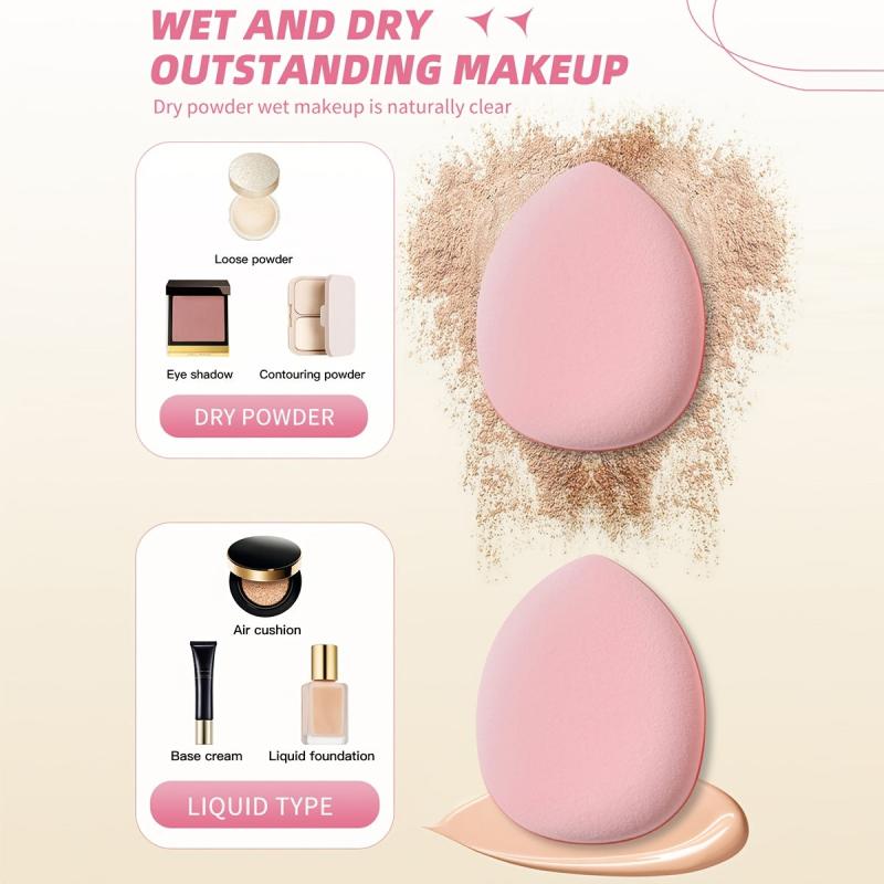 15pcs Finger Puff Mini Makeup Puff for Foundation Eye Shadow