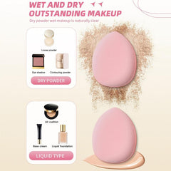15pcs Finger Puff Mini Makeup Puff for Foundation Eye Shadow