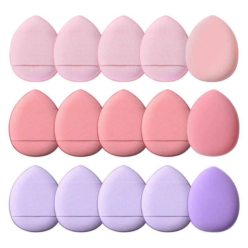 15pcs Finger Puff Mini Makeup Puff for Foundation Eye Shadow
