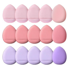 15pcs Finger Puff Mini Makeup Puff for Foundation Eye Shadow