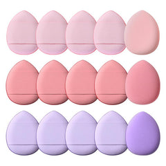 15pcs Finger Puff Mini Makeup Puff for Foundation Eye Shadow