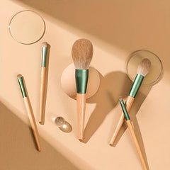 10pcs Makeup Brushes Set Portable Makeu...