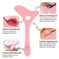 Winged Eyeliner Tool Eyebrow Pencil Stencil Reusable Smoky Eyeshadow Eye Makeup