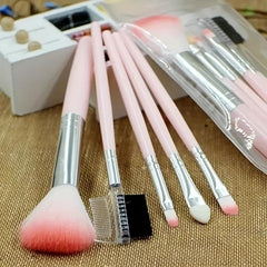 5 Pcs Makeup Brush Set for Beginners Women Eye Shadow Foundation