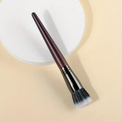 Flat Head Blush Brush Double Bristles Loose Powder Makeup Brush