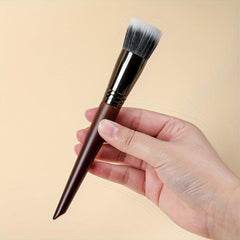 Flat Head Blush Brush Double Bristles Loose Powder Makeup Brush
