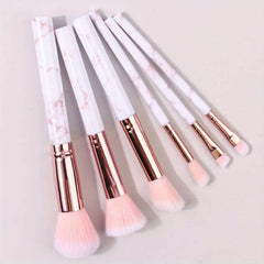 6pcs Marble Makeup Brush Set Face Repair Blush Superfine Eye Shadow Multifunctio